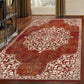 Maia Oriental Traditional Oxidized Design Rug FredCo