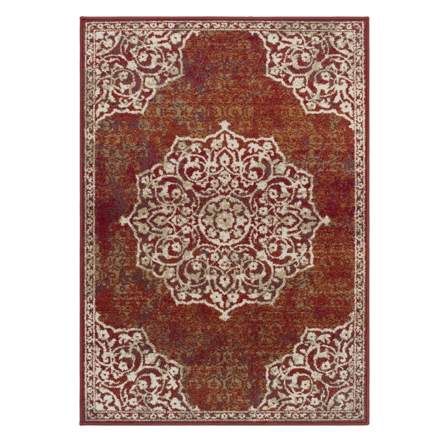 Maia Oriental Traditional Oxidized Design Rug FredCo