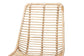Manhattan Modern Bohemian Rattan and Natural Oak Finished Wood 5-Piece Dining Set FredCo