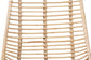 Manhattan Modern Bohemian Rattan and Natural Oak Finished Wood 5-Piece Dining Set FredCo