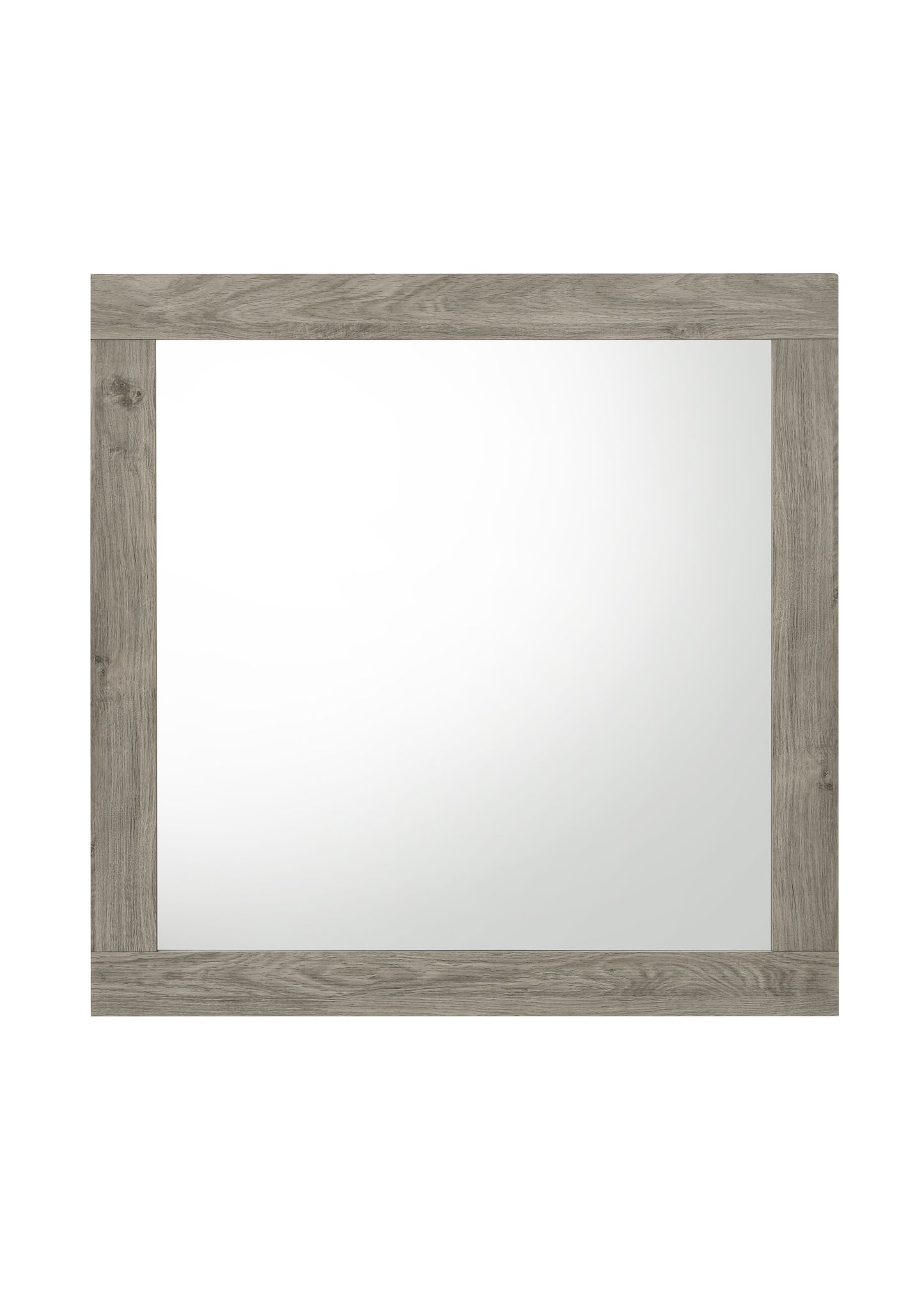 Mari Light Gray Finish Mirror FredCo