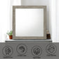 Mari Light Gray Finish Mirror FredCo