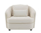 Mariko Beige Linen 3 Pieces Living Room Set FredCo