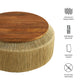 Maris Seagrass and Wood Coffee Table by Modway EEI-7187 FredCo