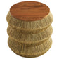 Maris Seagrass and Wood End Table by Modway EEI-7188 FredCo