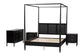 Marisela Bedroom Set with Two Nightstands FredCo