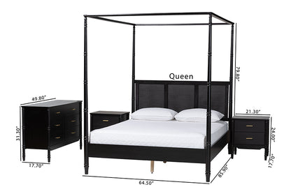 Marisela Bedroom Set with Two Nightstands FredCo