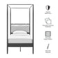 Marlowe 4-Poster Canopy Metal Platform Bed by Modway MOD-7221 FredCo