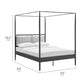 Marlowe 4-Poster Canopy Metal Platform Bed by Modway MOD-7223 FredCo