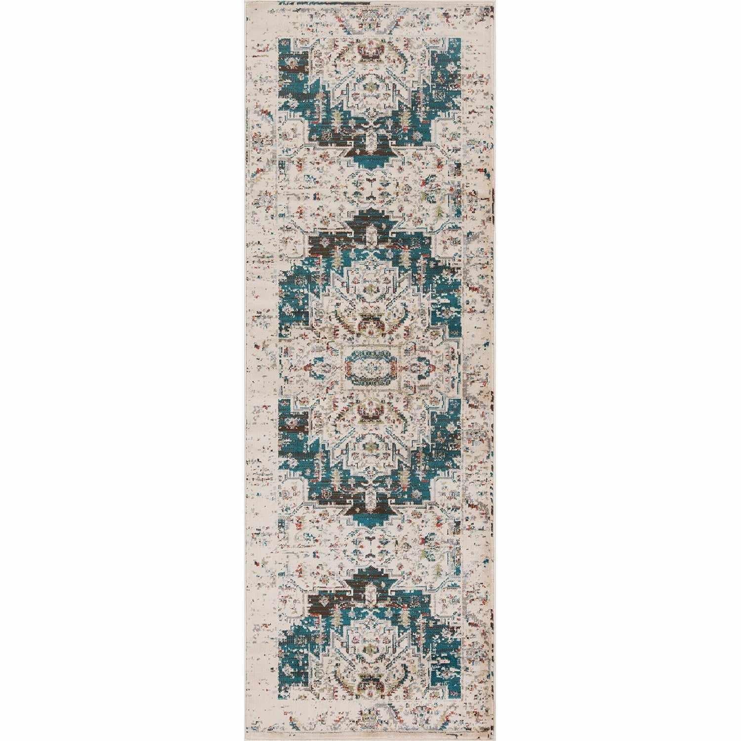 Marquis Modern Farmhouse Medallion Indoor Area Rug by Superior FredCo
