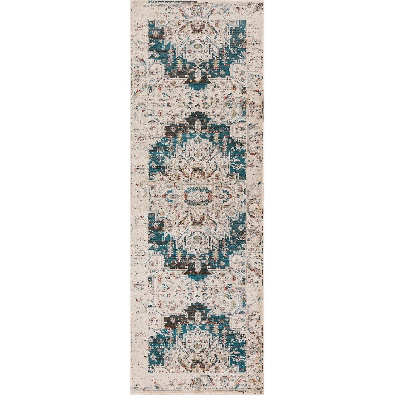 Marquis Modern Farmhouse Medallion Indoor Area Rug by Superior FredCo
