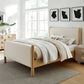 Maven Full Size Fabric Upholstered Platform Bed by Modway MOD-7186 FredCo