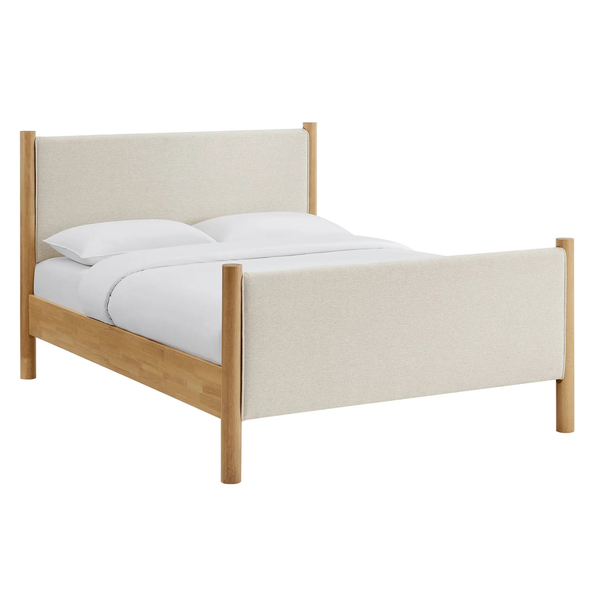 Maven Full Size Fabric Upholstered Platform Bed by Modway MOD-7186 FredCo