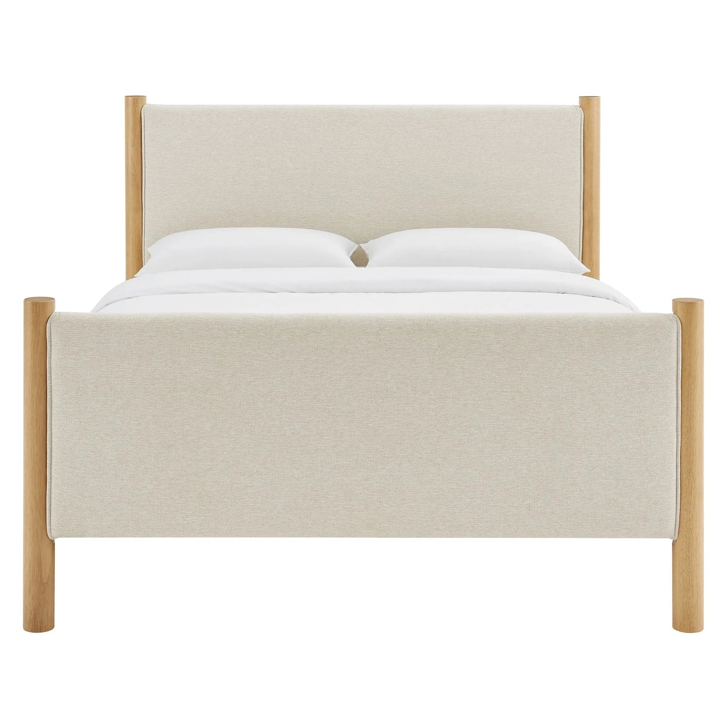 Maven Full Size Fabric Upholstered Platform Bed by Modway MOD-7186 FredCo