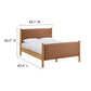 Maven Full Size Vegan Leather Upholstered Platform Bed by Modway MOD-7187 FredCo