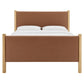 Maven King Size Vegan Leather Upholstered Platform Bed by Modway MOD-7193 FredCo