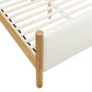 Maven Queen Size Boucle Upholstered Platform Bed by Modway MOD-7191 FredCo