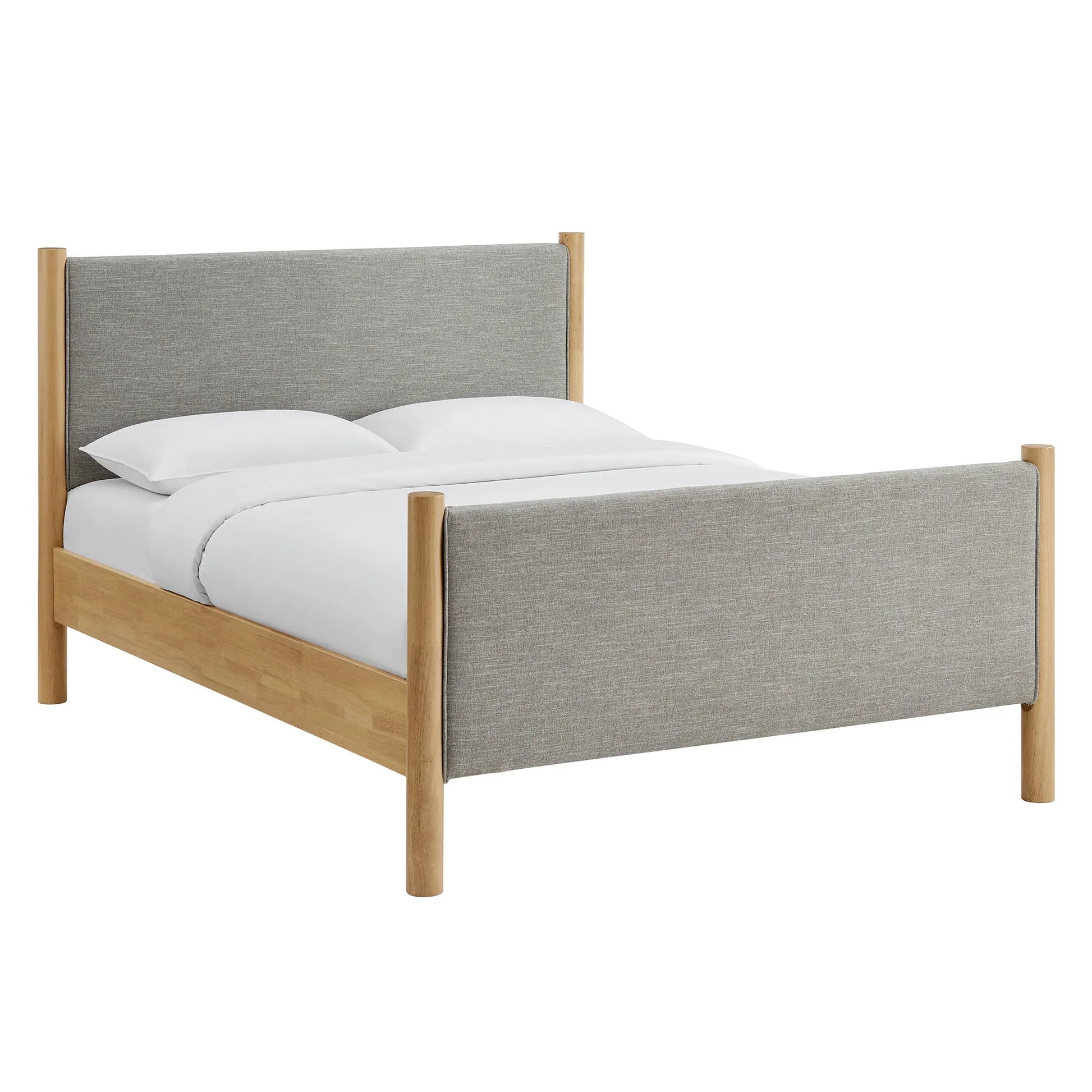 Maven Queen Size Fabric Upholstered Platform Bed by Modway MOD-7189 FredCo