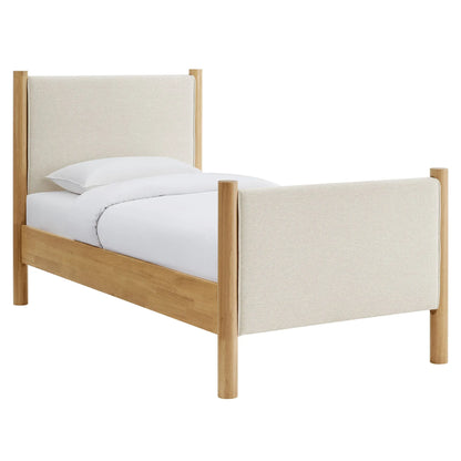 Maven Twin Size Fabric Upholstered Platform Bed by Modway MOD-7183 FredCo