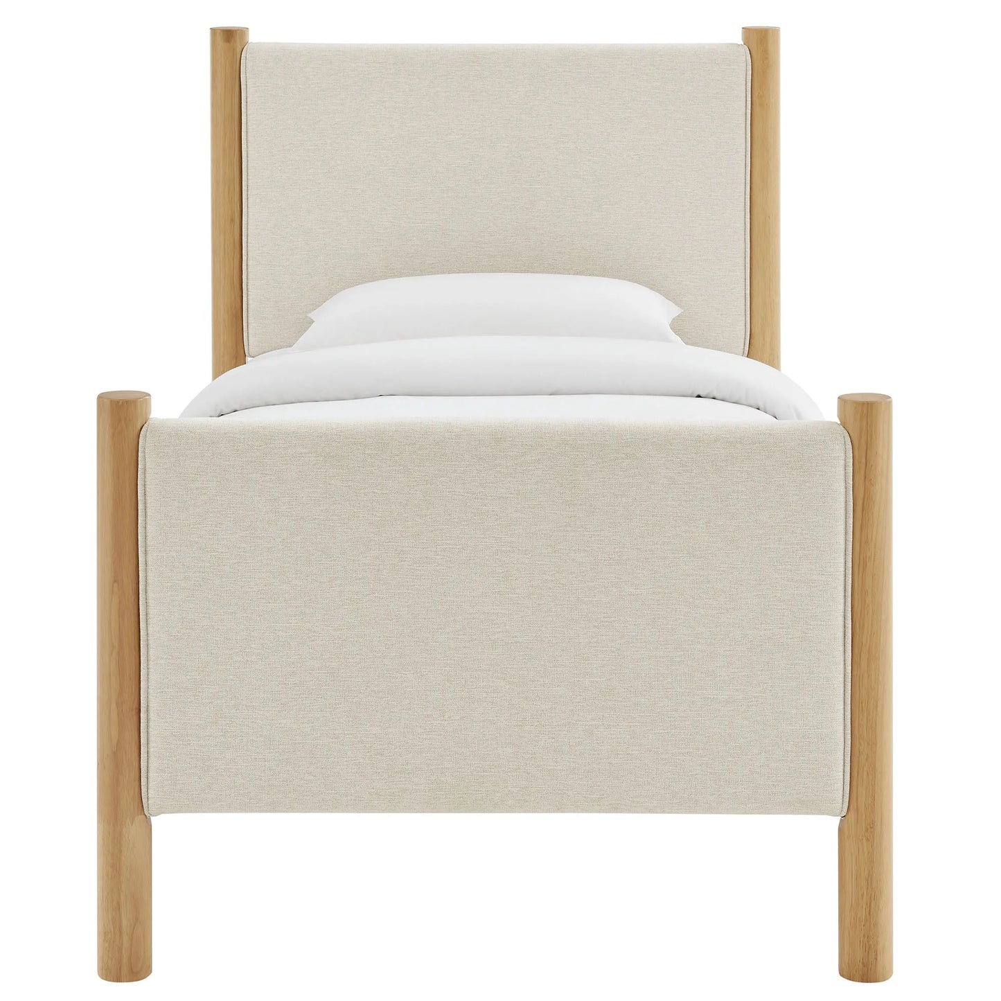 Maven Twin Size Fabric Upholstered Platform Bed by Modway MOD-7183 FredCo
