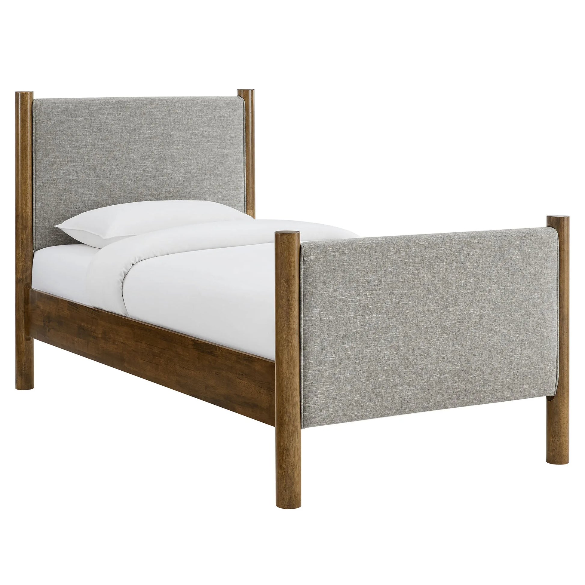 Maven Twin Size Fabric Upholstered Platform Bed by Modway MOD-7183 FredCo