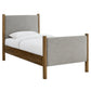 Maven Twin Size Fabric Upholstered Platform Bed by Modway MOD-7183 FredCo