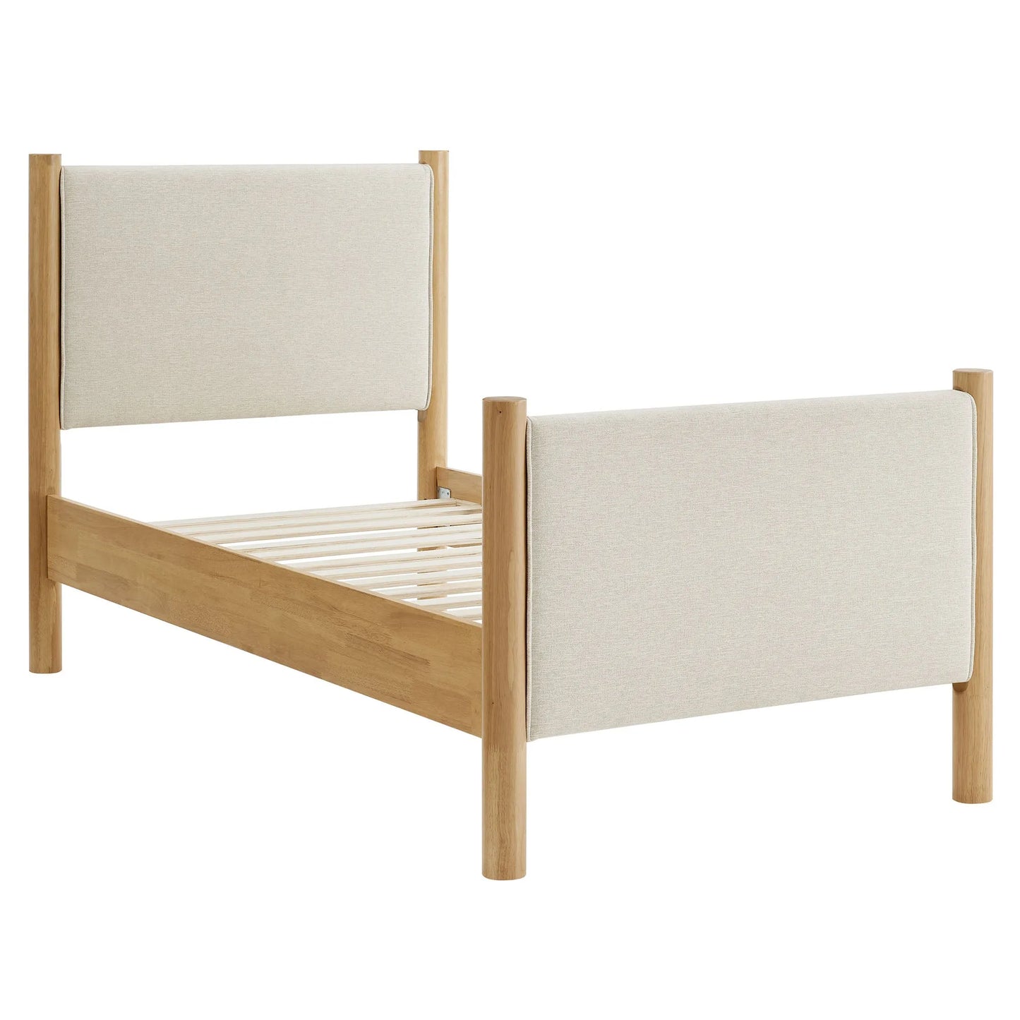 Maven Twin Size Fabric Upholstered Platform Bed by Modway MOD-7183 FredCo