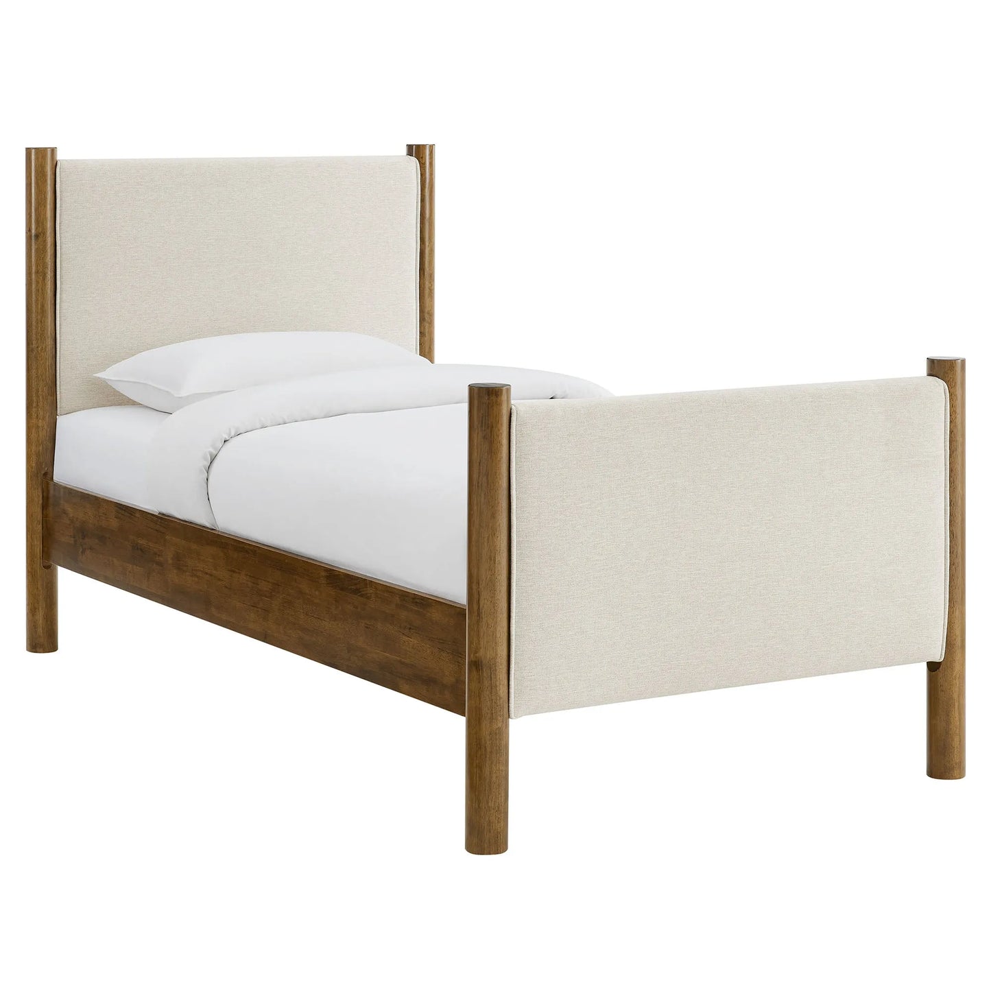 Maven Twin Size Fabric Upholstered Platform Bed by Modway MOD-7183 FredCo