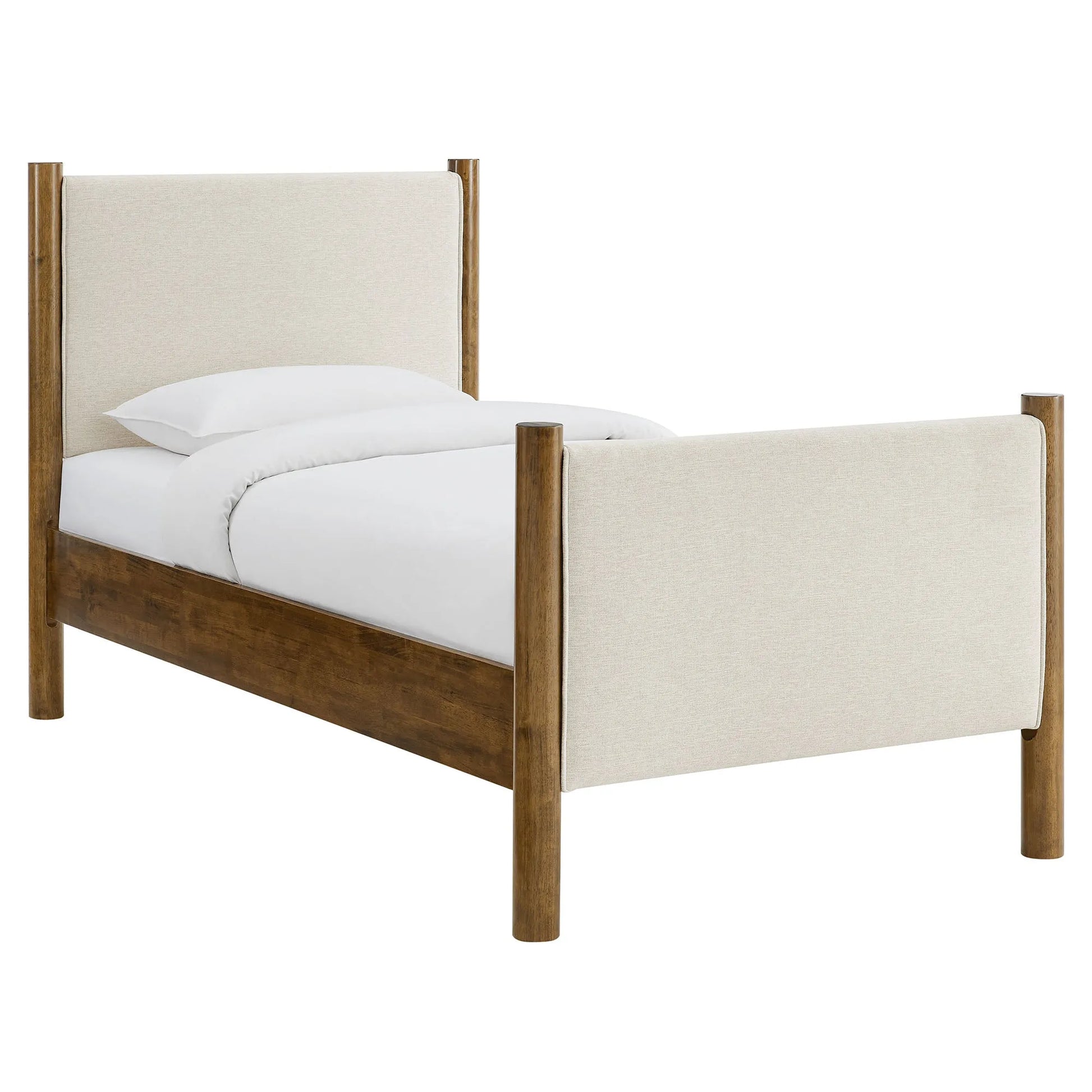 Maven Twin Size Fabric Upholstered Platform Bed by Modway MOD-7183 FredCo
