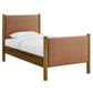 Maven Twin Size Vegan Leather Upholstered Platform Bed by Modway MOD-7184 FredCo