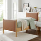 Maven Twin Size Vegan Leather Upholstered Platform Bed by Modway MOD-7184 FredCo