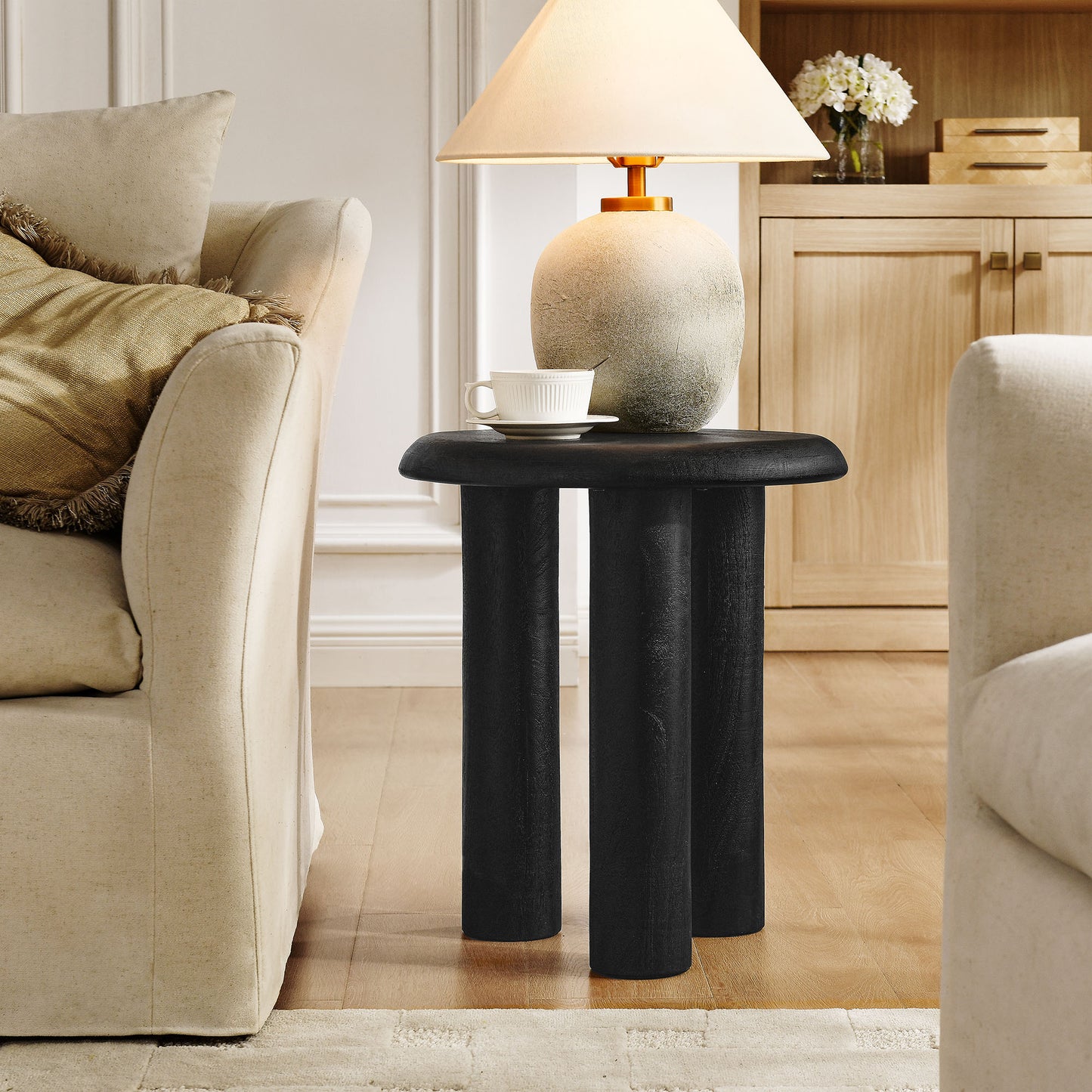 Mavina Mango Wood Side Table by Modway EEI-7284 FredCo