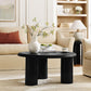 Mavina Round Mango Wood Coffee Table by Modway EEI-7286 FredCo