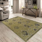 Mayfair Vintage Moroccan Diamond Medallion Rug FredCo