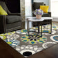 Medallion Oriental Contemporary Floral Baroque Rug FredCo
