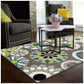 Medallion Oriental Contemporary Floral Baroque Rug FredCo