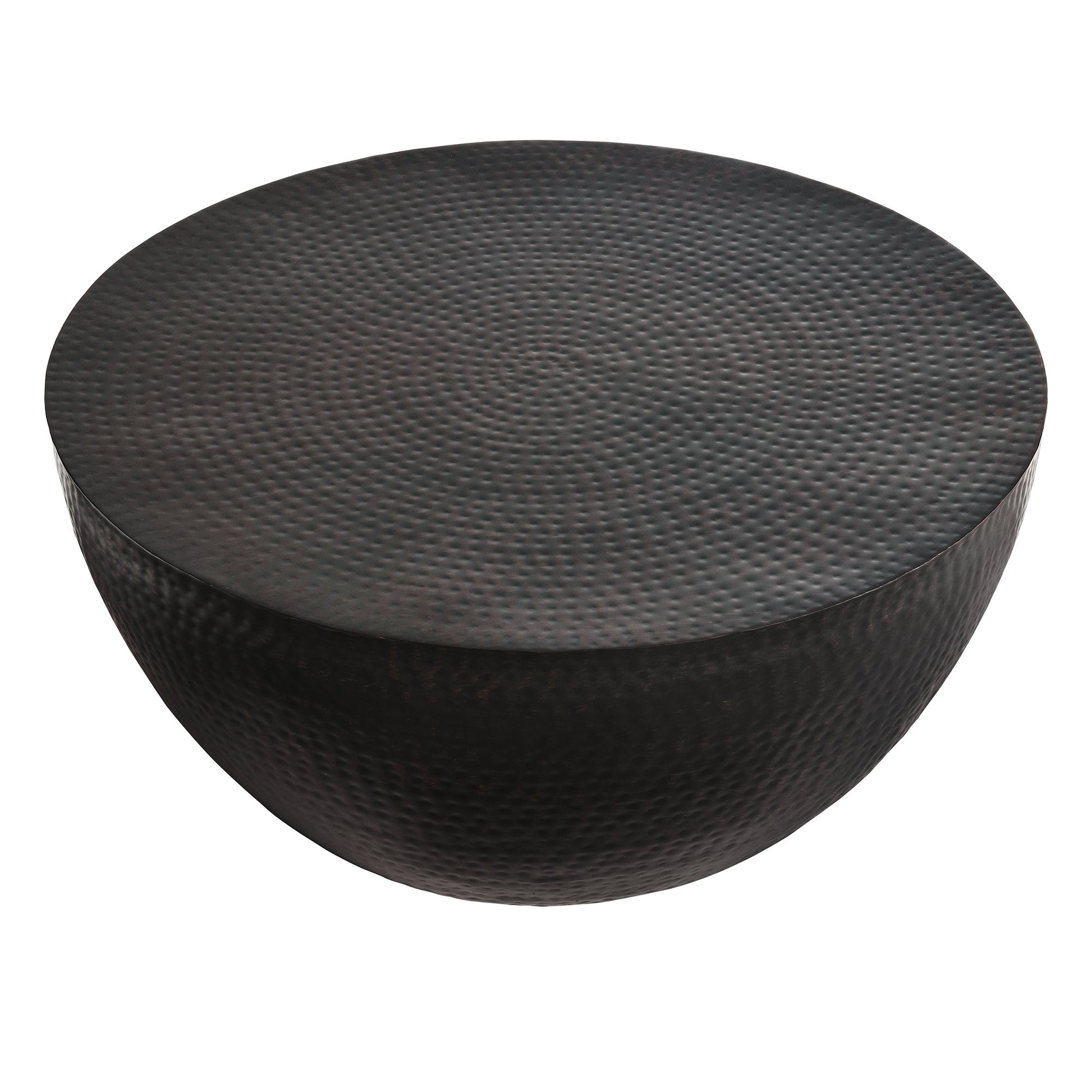 Mella 32 Inch Metal Hammered Coffee Table by Modway EEI-7279 FredCo