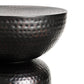 Mella Metal Hammered Side Table by Modway EEI-7278 FredCo