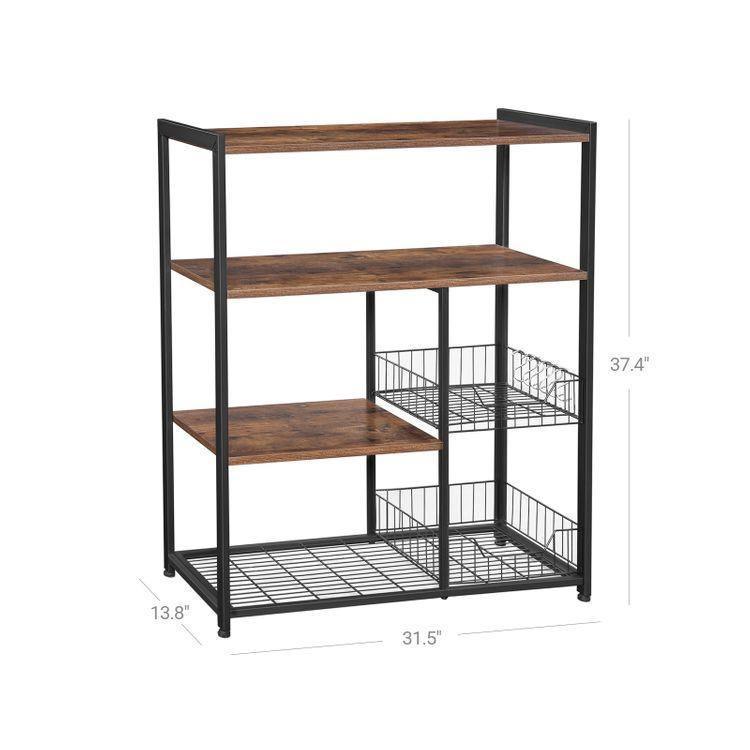 Mesh Baskets Kitchen Shelf FredCo