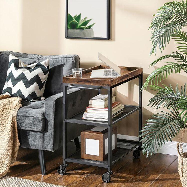 Mesh Shelves Kitchen Cart FredCo