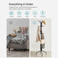 Metal Coat Rack with 12 Hooks FredCo