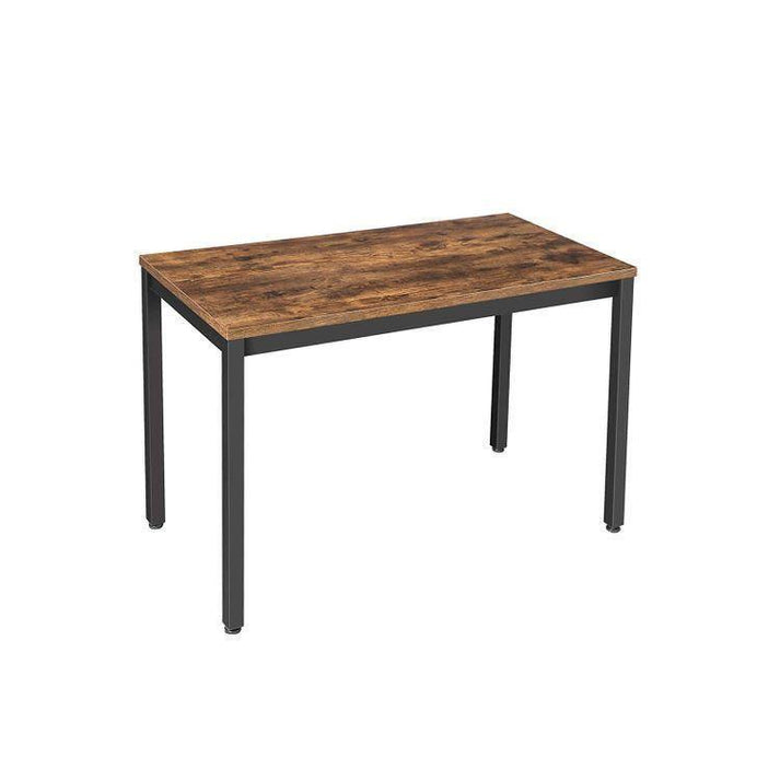 Metal Frame Computer Metal Frame Computer Desk 47.2L Rustic Brown