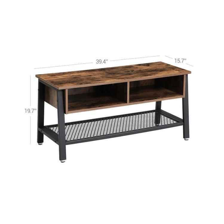 Metal Frame TV Stand FredCo