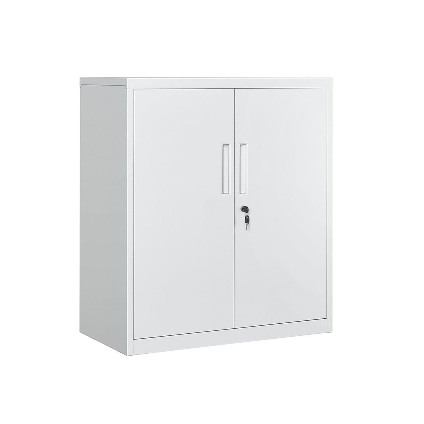 Metal Garage Cabinet with Doors and Shelves FredCo