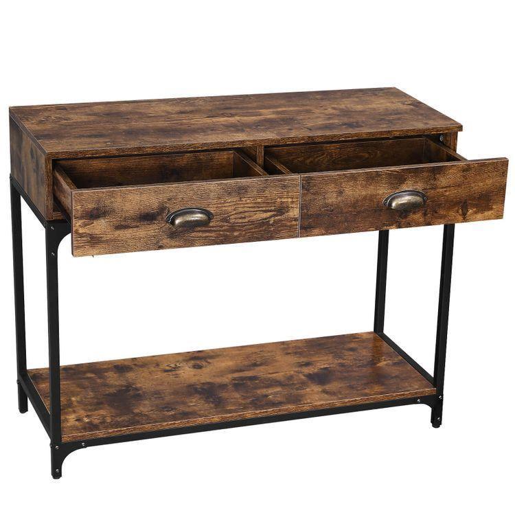 Metal Handles Console Table FredCo