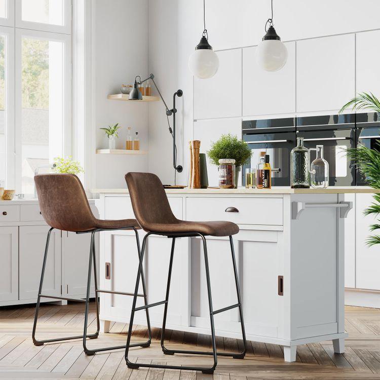 Metal Legs Bar Stools FredCo