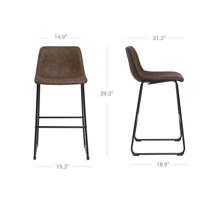 Metal Legs Bar Stools FredCo