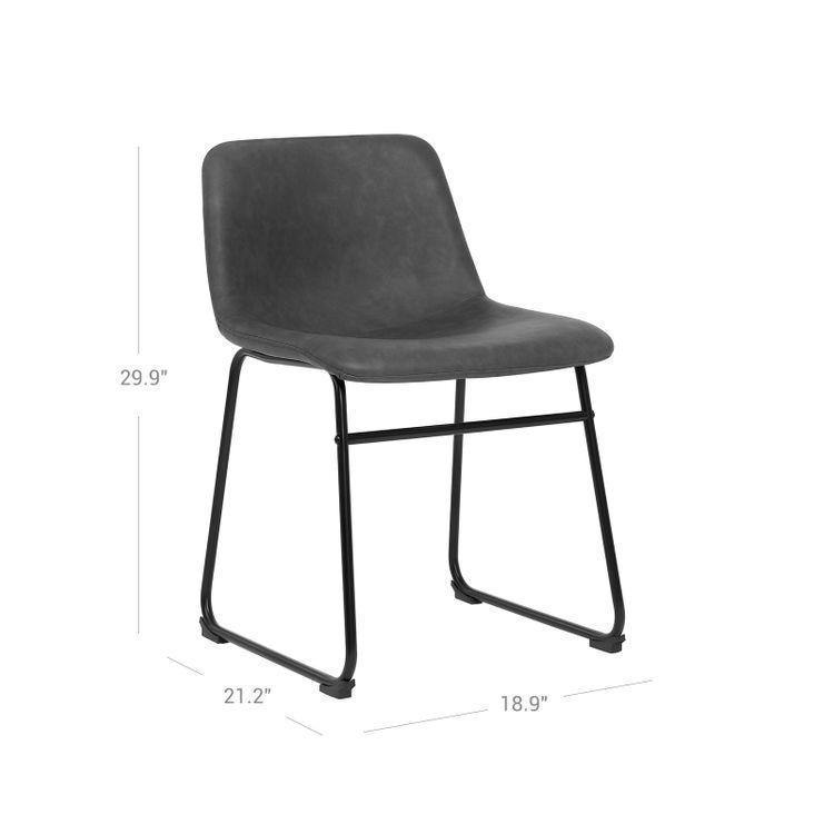 Metal Legs Kitchen Chairs FredCo