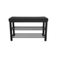 Metal Shoe Rack Bench FredCo