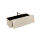 Metal Support Ottoman Bench FredCo